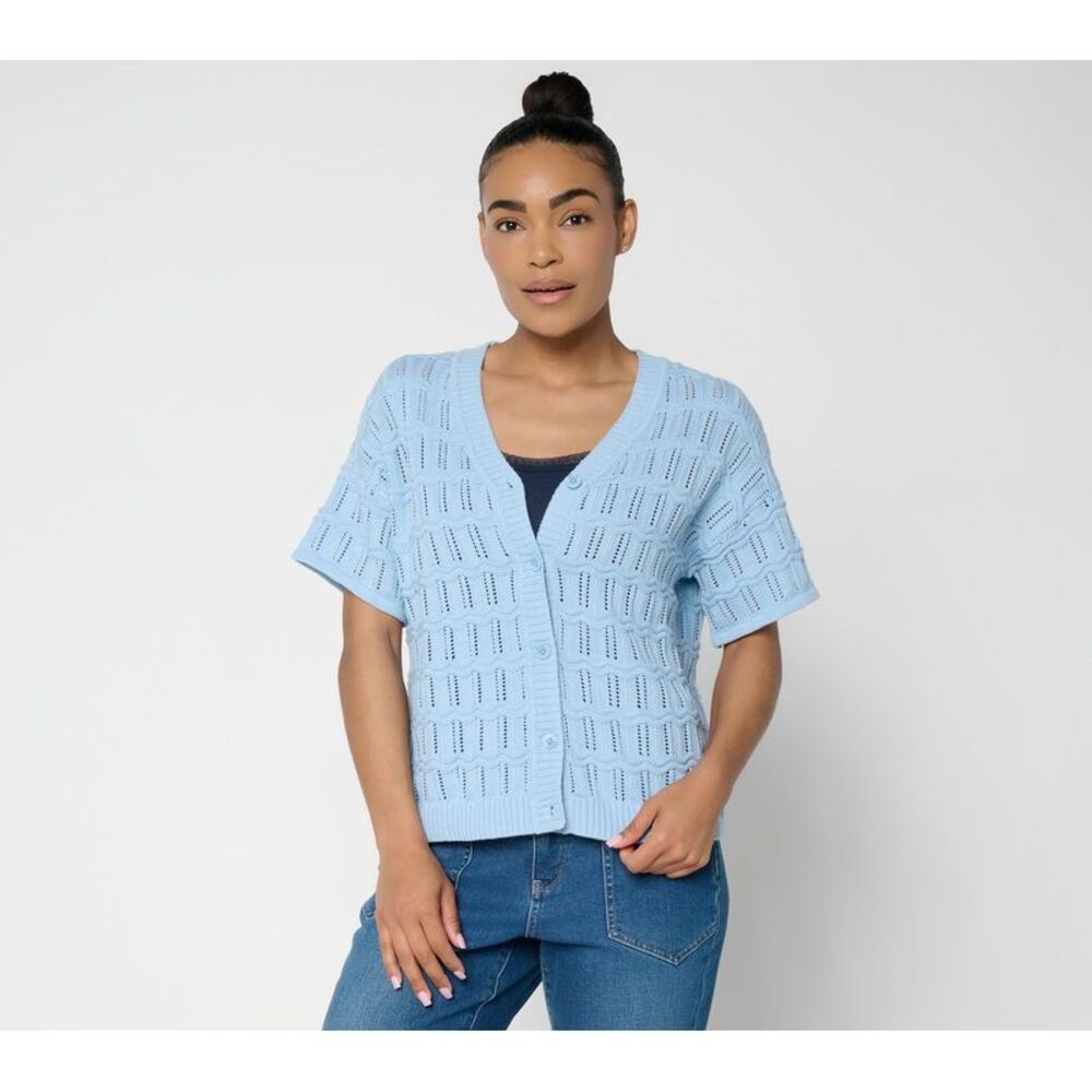 Anybody Women's Top Plus Sz Sweater 2X Make Your Selection: AntiqueBlue A729105